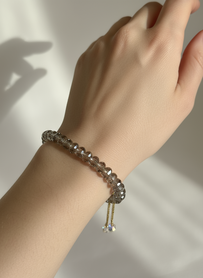 fabolla-icy-blue-crystal-bracelet-minimal-elegant-beads