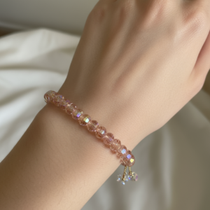 Fabolla Faceted Crystal Bracelet – Elegant Everyday Wear