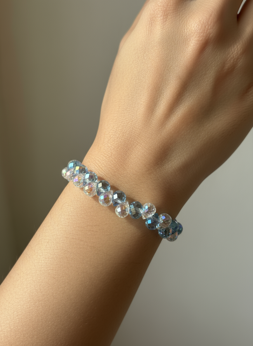 fabolla-soft-blue-beaded-bracelet-graceful-crystal-finish