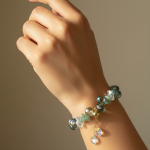 Fabolla Shimmer Crystal Bracelet – Lightweight Beaded Style