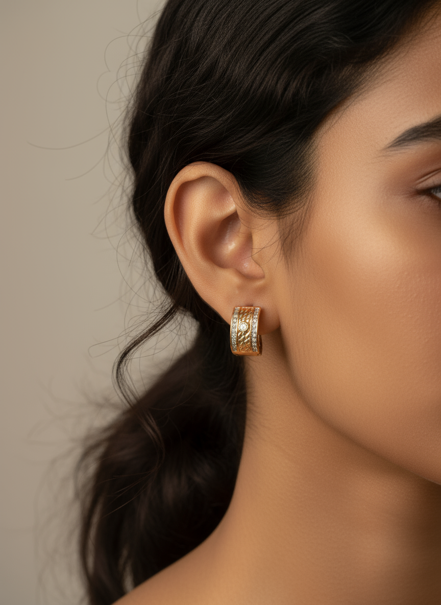 fabolla-lightweight-gold-hoop-earrings-all-day-comfort