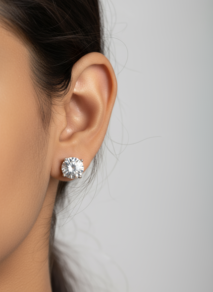 Fabolla Chic Gold Hoop Earrings – Stylish Minimal Design