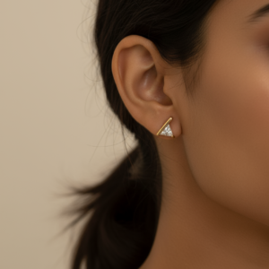 Fabolla Small Gold Hoop Earrings – Classic Daily Wear